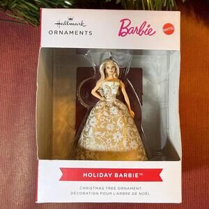 Holiday Barbie Hallmark Ornament - NRFB